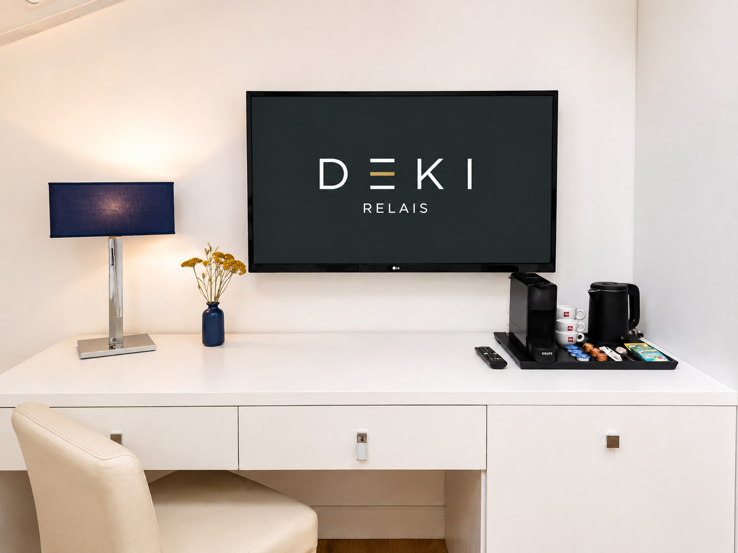 Relais Collection DEKI Sassari, détails contemporains et confort en chambre
